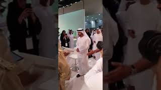 HH Sheikh Hamdan Al Maktoum visits shorts  Expo 2021 UAE [upl. by Shuping]