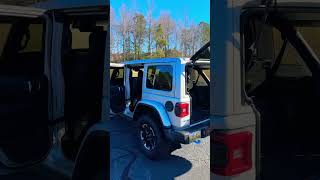 The Jeep Wrangler Rubicon 4xe has Some Fun Easter Eggs  2024 Jeep Wrangler Rubicon 4xe REVIEW [upl. by Nomael269]