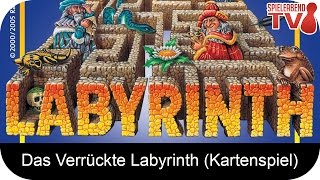 Lets Play • Das Verrückte Labyrinth Kartenspiel • Anleitung  Spiel [upl. by Eladnar]