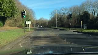 Basingstoke Roundabouts Viables Golden Lion Venture towards Black Dam Driving Test Route Help [upl. by Boor734]