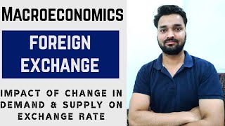 Impact of Change In Demand amp Supply of Foreign Exchange On Exchange Rate Part2 Macroeconomics [upl. by Gemina694]