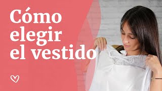 Cómo elegir el VESTIDO DE NOVIA en función de tu silueta [upl. by Neltiac939]