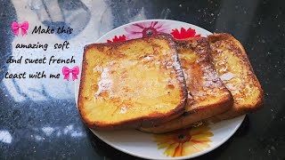 Make French toast with me 🍞🧈🍯  5 ingredients  Lunchables  Breakfast  Snacks  Tiffin ideas ✨️ [upl. by Einahteb553]