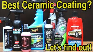 Best Ceramic Spray Coating Mothers vs Meguiars vs Ethos Pro [upl. by Alamaj]