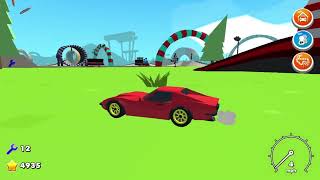 I completed the track with a red car  Crazy Cars Poki [upl. by Phillips]