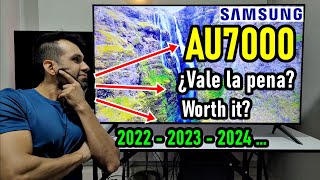 Samsung AU7000 ¿Vale la pena Review 2022  2023  2024  Smart TV 4K [upl. by Arretak]