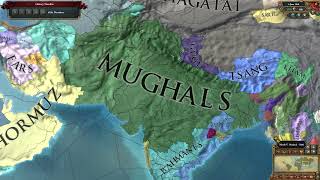 EUIV Battle of Panipat Feat Mughal Empire [upl. by Dorise]