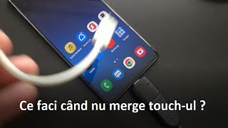 Telefon cu ecran spart fără touch  cum se folosește [upl. by Hsac]