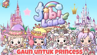 Jibi land  Princess Castle  Gaun Pesta buat Princess jibilandprincess [upl. by Bowler]