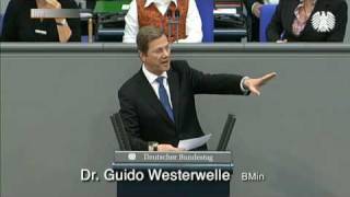 Westerwelle Europa als Wohlstandsnation muss geschützt werden [upl. by Uv288]