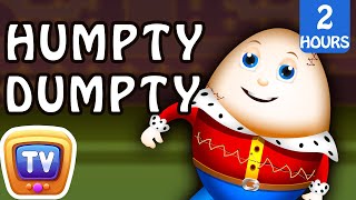 Humpty Dumpty  More ChuChu TV Nursery Rhymes amp Toddler Videos [upl. by Cher536]