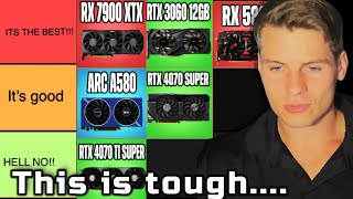 The Best amp Worst Graphics Cards Ranked  GPU Tier List [upl. by Sharlene]