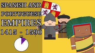 Ten Minute History  The Early Spanish and Portuguese Empires Short Documentary [upl. by Adnolehs]