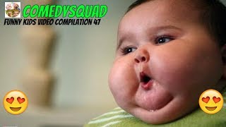 Cute Chubby Babies Cheeks  Funny Kids Video Compilation 47 [upl. by Lanam542]