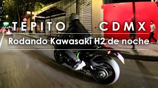 Recorrido por CDMX y sus BARRIOS más famosos en Kawasaki H2 [upl. by Bendicty]