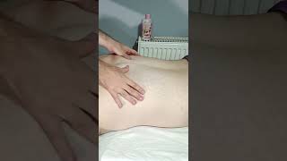 VERY RELAXING BACKNECK AND HIP MASSAGE THERAPY satisfying relaxing asmr shorts massage [upl. by Jeremiah606]