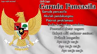 GARUDA PANCASILA  Official Audio HQ  Lagu Wajib Nasional byAzF [upl. by Nolyak]