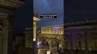 Piazza del Campidoglio in Rome Italy 🇮🇹 [upl. by Neeven]