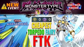 Monster Type Festivals Cheapest FTK 0 SR UR  Torpedo Fairy  Master Duel SpThxtorenaldyhaen [upl. by Ahseinaj]