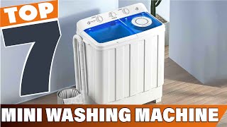 7 Best Mini Washing Machines for Compact Living Spaces [upl. by Jutta]