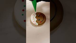 Run run as fast as you can… but not before I create this gingerbread man 🎄🍪christmascookies [upl. by Nimaynib]