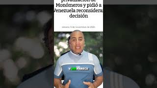 TENSIÓN ENTRE COLOMBIA Y VENEZUELA POR CASO DE MONOMEROS [upl. by Merridie97]