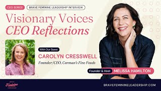 Carolyn Creswell  Your career is 1 aspect of the plates you are juggling bravefeminineleadership [upl. by Llevad]