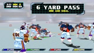 NFL Blitz 2000  Part 6 Snow Field Gameplay and Commentary [upl. by Amelie142]