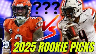 2025 ROOKIE PICKS WATCH BEFORE YOU BUY in Dynasty Fantasy Football  How Valuable Are They [upl. by Rora409]