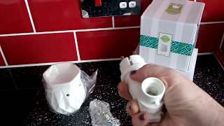 How To Set Up Your Scentsy Mini Warmer  Buy Scentsy UK PlugIn Warmers  Alabaster Plug In Warmer [upl. by Nikolia]