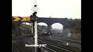 The Leicester Gap  Part 2 1987 before resignalling [upl. by Llevol]