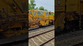 Railway Track laying machine Madurai Div trending indianrailways train highspeedtrain ytshorts [upl. by Becker438]