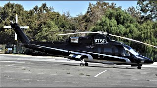 Sikorsky S76 StartUp amp Takeoff TwinEngine Executive N76FL Just Like Queen Elizabeth II Helicopter [upl. by Ewald]