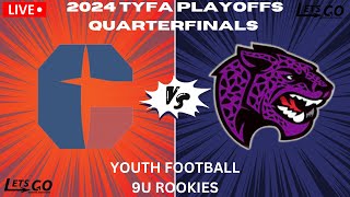 2024 TYFA PLAYOFFS  Cornerstone Warriors vs Austin JR Jaguars [upl. by Naujaj359]