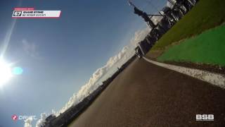 2017 RD7 Thruxton MCE BSB onboard action in Datatag Qualifying [upl. by Ennahs548]