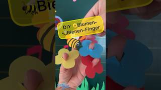 DIY Bienen  Fingerspiel  🐝Süß😍  kindermusik kinderlieder kita musikfürkinder diy [upl. by Ocana]