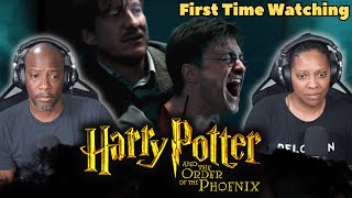 Our First Time Watching Harry Potter and the Order of the Phoenix [upl. by Ayatnwahs]