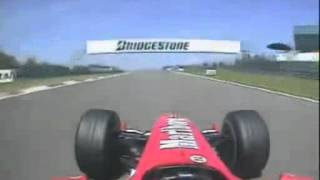 M Schumacher  Pôle Nürburgring 2004  Ferrari F2004 [upl. by Brottman338]