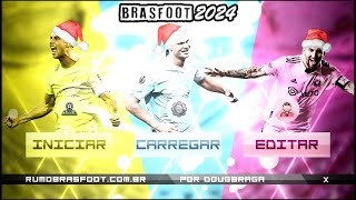 BRASFOOT 2024 Superpatch com 2900 times e 70 ligas dos principais campeonatos do mundo [upl. by Nadya171]