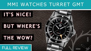 MMI watches Turret 300 GMT Full Review [upl. by Adnoek374]