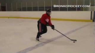 Bronko Hockey Drills for Defenseman with Jason Ricci [upl. by Pyszka]