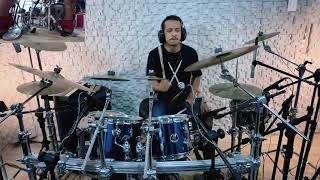 CRIS MOREIRA BATERA  Lycanthrope  Plus 44 DRUM COVER [upl. by Kiefer]