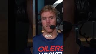 Connor McDavid Reveals His BIGGEST Fear nhl oilers shorts [upl. by Schechter171]