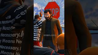 Michael Ne Duggan Ko Warning Dekr Chor Diya 👿 shorts gta5 [upl. by Rakel]