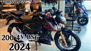 TVS Apache RTR 200 4V BS6 Phase2 2023 New Model Detailed Review With On Road Price  New Update [upl. by Wilmar]