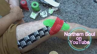 IT Band Pain Taping Kinesio Tape Iliotibial Band Syndrome Pain Northern Soul [upl. by Emie288]