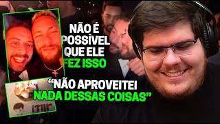 CASIMIRO REAGE CARTOLOUCO BARRADO NO LEILÃO DO NEYMAR E ENTROU DE PENETRA  Cortes do Casimito [upl. by Stamata]