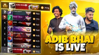 GRANDMASTER TOP 1 PUSH V Badge Lobby ⚡ FF Live Stream  Free Fire Bangladesh tondegamer freefire [upl. by Valenba]