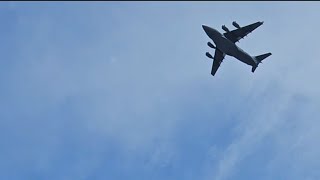 Flyby parade in the sky Canada Day 2024  Practice rcaf100 flyby f18 snowbirds canadaday2024 [upl. by Mallin641]