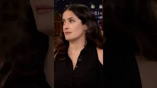 Salma Hayek thinks her husband might be cheating on her with an app jimmyfallon talkshow [upl. by Lekar413]